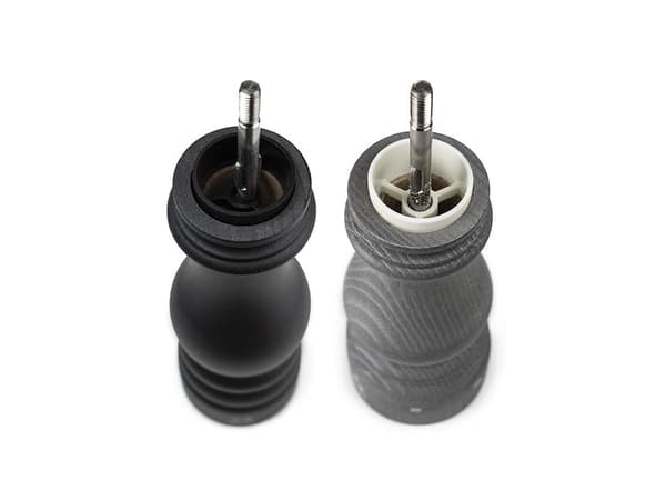 Peugeot 43278, Salt- og pepperkvernsett, Sort, Grå, Metall, Tre, Rustfritt stål, Pepper, Salt, 180 mm