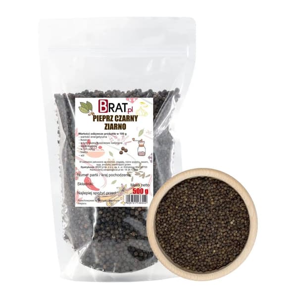 Svartpepparkorn 500 g