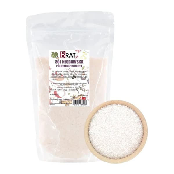 Kłodawa salt halvgrovt korn Brat.pl 1 kg