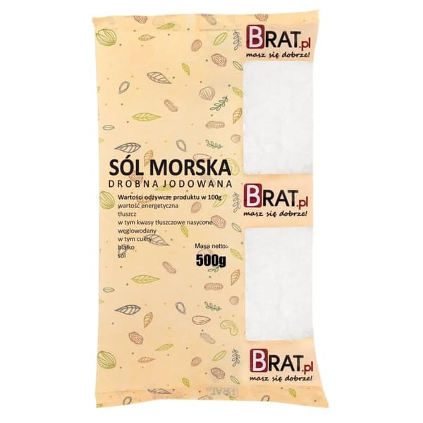 Hienoa jodioitua merisuolaa 500 g