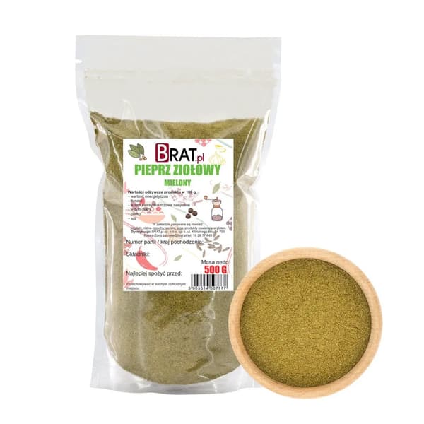 Stødt urtepeber 500 g