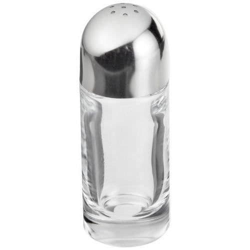 Alessi 5075 - SALT- OCH PEPPARKVARN - A av saltkar i stål och kristall