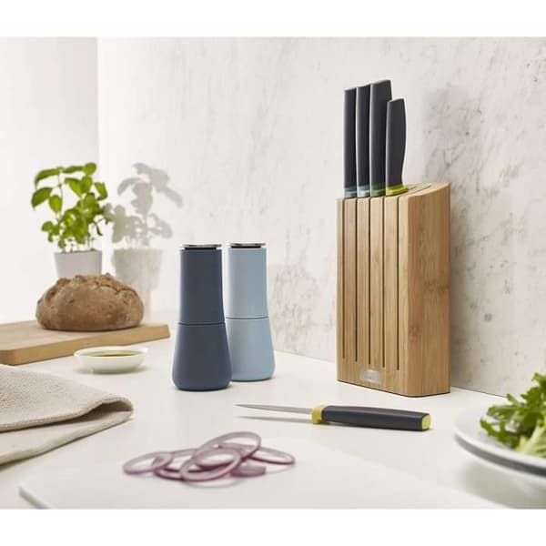 Joseph Joseph Milltop salt och peppar shaker 17 cm blå 2 st