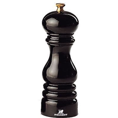 Pepparkvarn - Peugeot - Paris Svartlackerad - 18cm - Uselect pepparmekanism