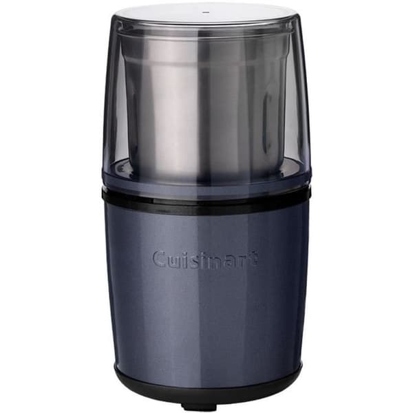 Kryddkvarn - CUISINART - Fungerar med impulser - 2 skålar med lock - Mörkblå