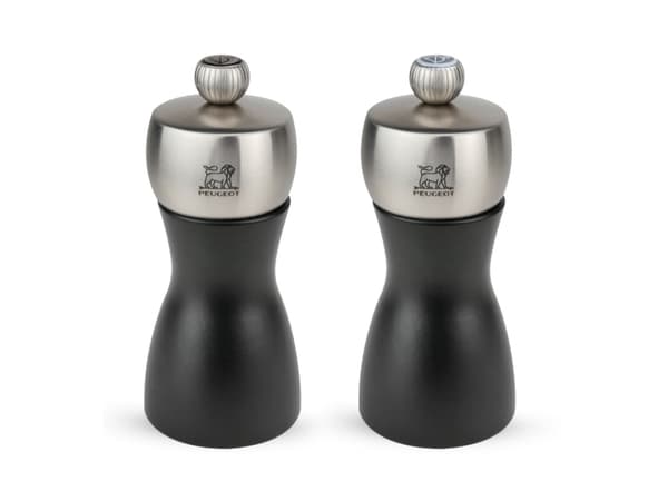 FIDJI salt- och pepparkvarnar 12 cm svart