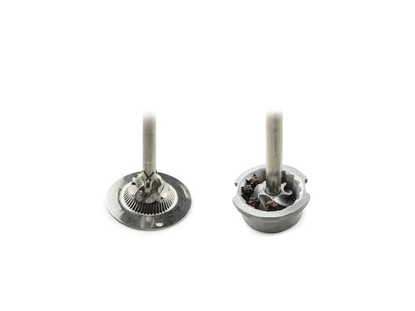 FIDJI salt- och pepparkvarnar 12 cm svart