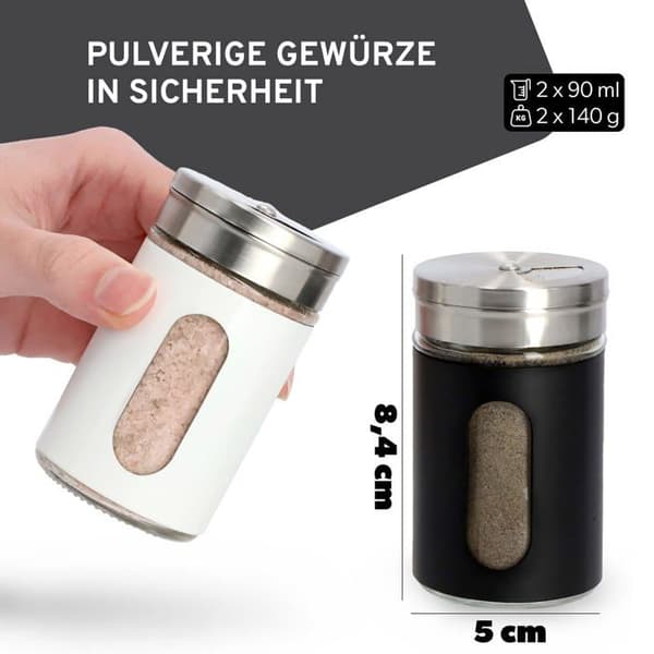 Salt - peppar - Kadax senap - K3575