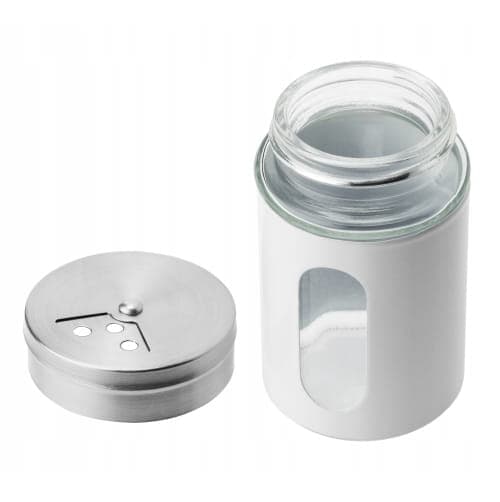 Krydderibeholder 90ml hvid til salt og peber