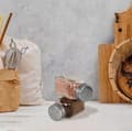 Miniatyrbillede 4 af 4: Salt- og peberbøsser, et sæt gennemsigtige krydderikrukker af glas