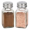 Miniatyrbillede 1 af 4: Salt- og peberbøsser, et sæt gennemsigtige krydderikrukker af glas