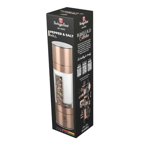 Berlinger Haus Bh-8552 Salt- og peberkværn i rosaguld, Lumarko!