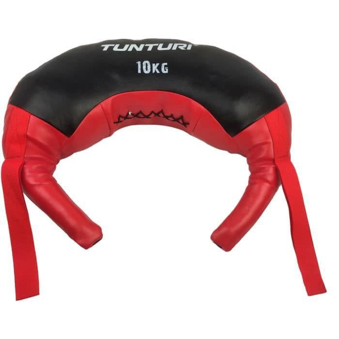 TUNTURI bulgarisk konditionsträningsväska 10 kg röd