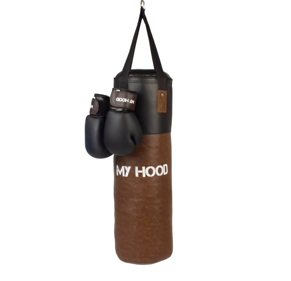 My Hood - Boxing Bag with Gloves - Retro (201046)