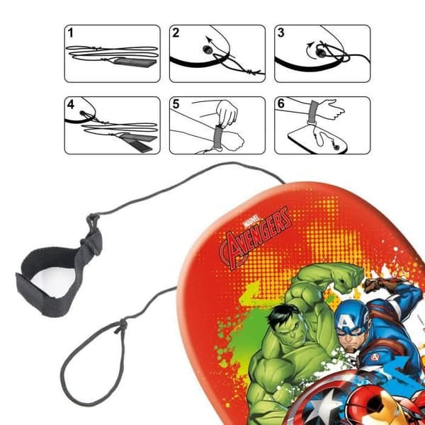 MARVEL Avengers Bodyboard 84 cm