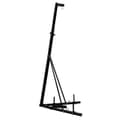 Miniatyrbillede 3 af 11: Sammenfoldelig boksesækstativ 68kg 150lbs Standalone Højdejusterbar 182cm - 230cm / 6ft - 7.5ft Kampsportsudstyr Stabilt trekantet basestål