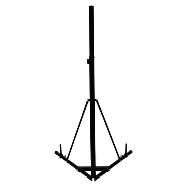 Sammenfoldelig boksesækstativ 68kg 150lbs Standalone Højdejusterbar 182cm - 230cm / 6ft - 7.5ft Kampsportsudstyr Stabilt trekantet basestål