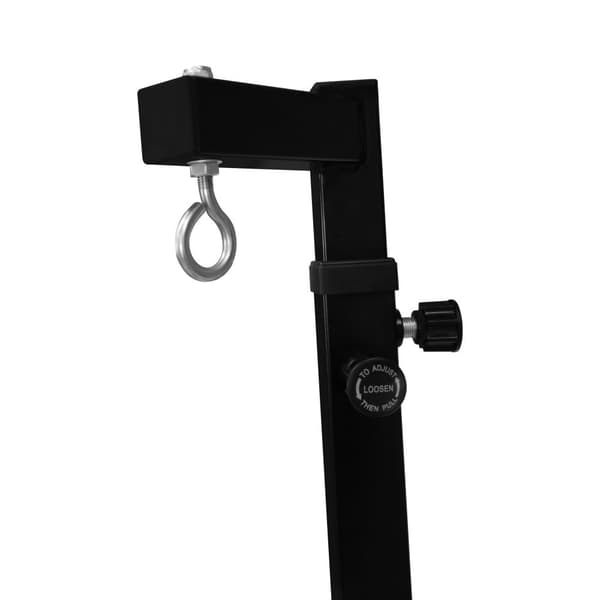 Sammenfoldelig boksesækstativ 68kg 150lbs Standalone Højdejusterbar 182cm - 230cm / 6ft - 7.5ft Kampsportsudstyr Stabilt trekantet basestål