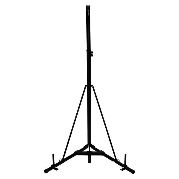Sammenfoldelig boksesækstativ 68kg 150lbs Standalone Højdejusterbar 182cm - 230cm / 6ft - 7.5ft Kampsportsudstyr Stabilt trekantet basestål