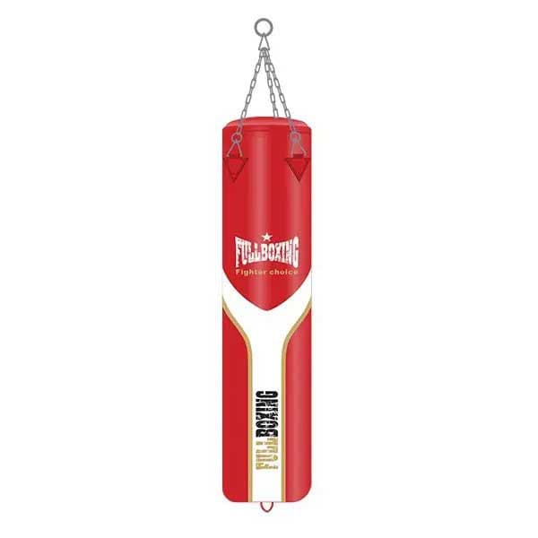 Fullboxing Tung Ufyldt Taske Power Rød 120 cm