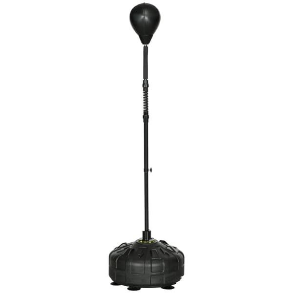 Rootz Bokseramme - Stativ til boksebold - Højdejusterbar - Dynamisk reflekstræning - 48L x 48W x 145-180H cm