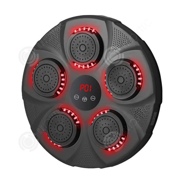INN musikalisk boxningsmaskin Intelligent Bluetooth musikalboxningstränare med LED-lampor för reaktionsträningsboxningsmaskin