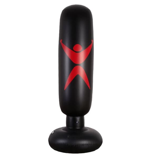 CONFO® Boxsäck för vuxna barn Taekwondo Sanda Vertikal Hängande Canvas Boxning Träning Tumbler Leksak Set m