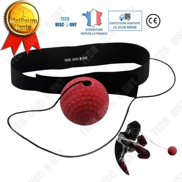 Reflexboll för boxningsträning portabel strid övning reaktionshastighet fitness MMA punching band
