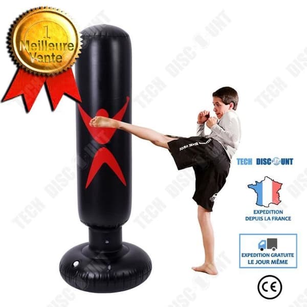 TD® XUY Viktbänk PVC Fitness Sandsäck Uppblåsbar boxningspåse för vuxna Barn Säker och giftfri