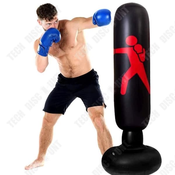 TD® Vuxen Tumbler Boxning Träning Träningsutrustning Inomhusgym Sportartiklar Stående Hem Sandsäck