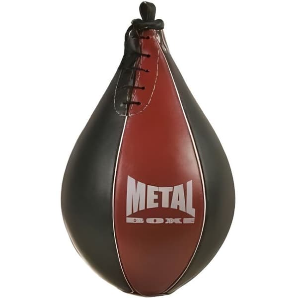 Hastighetspäron - Metall - Storlek M - Läder - Unisex - Boxning/Kickboxning