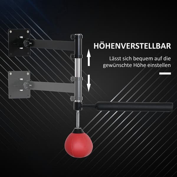Bokseramme, Spinning Bar Boxing, 79x72x20 cm, Rød