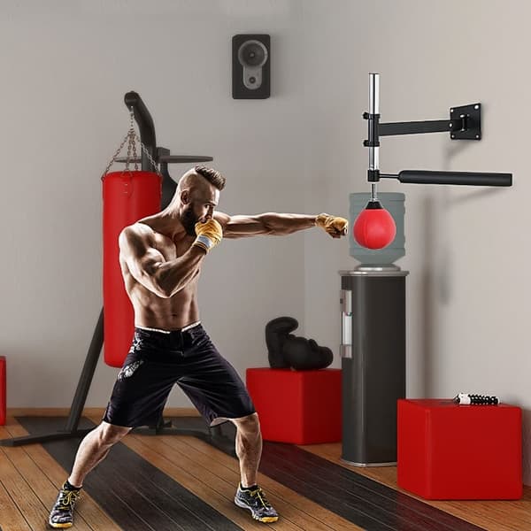 Bokseramme, Spinning Bar Boxing, 79x72x20 cm, Rød
