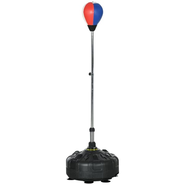 Punching Ball, 48x147-165 cm, Sort