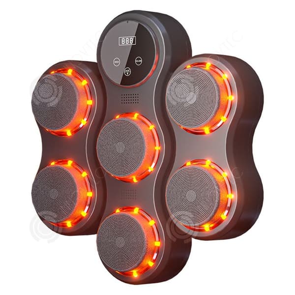 INN Boxningsmaskin 37 x 7,5 x 49 cm intelligent trådlös Bluetooth Smart Link för vuxna och barn svart