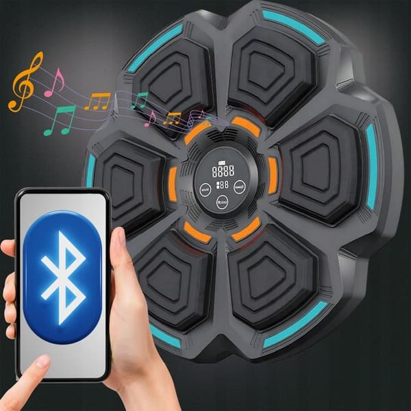 Musikalisk boxningssköld Bluetooth-boxningstränare för barnhandskar
