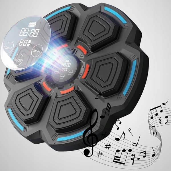 Musikalisk boxningssköld Bluetooth-boxningstränare för barnhandskar
