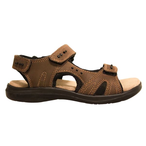Roamers Mens 3 Touch Fastening Padded Sports Sandals