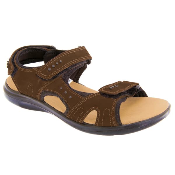 Roamers Mens 3 Touch Fastening Padded Sports Sandals