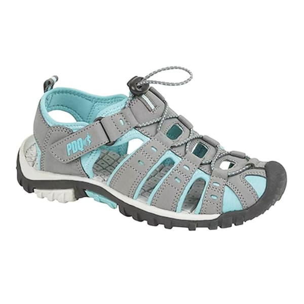 PDQ Womens/Ladies Toggle & Touch Fastening Sports Sandals