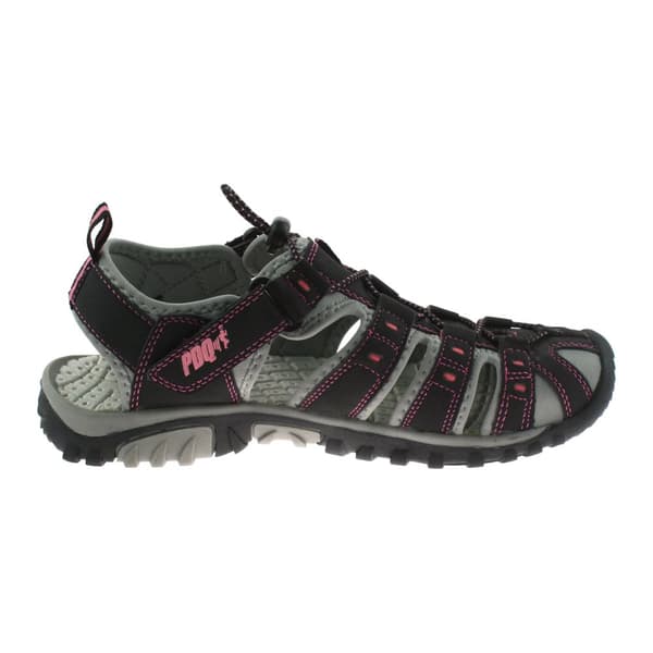 PDQ Womens/Ladies Toggle & Touch Fastening Sports Sandals