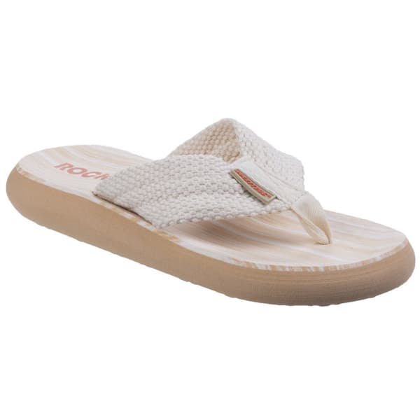Rocket Dog Sandaler til kvinder/damer med Sunset-slip på sandaler Double Cream 7 UK
