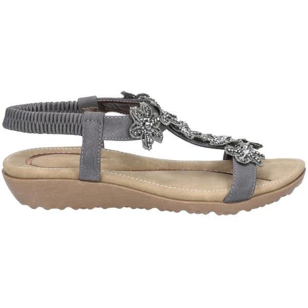 Fleet & Foster Womens/Ladies Magnolia Elastic T-Bar Sandal