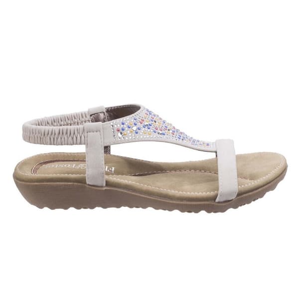 Divaz Womens/Ladies Nicosia Elasticated T Bar Sandal