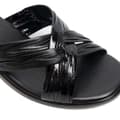 Miniatyrbilde 2 av 2: Boulevard Womens/Ladies X Over Mule Sandals