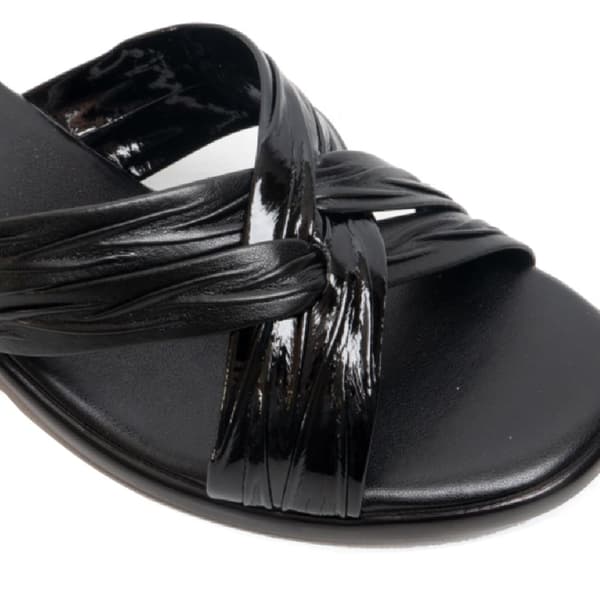 Boulevard Womens/Ladies X Over Mule Sandals