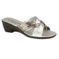 Miniatyrbilde 1 av 2: Boulevard Womens/Ladies X Over Mule Sandals