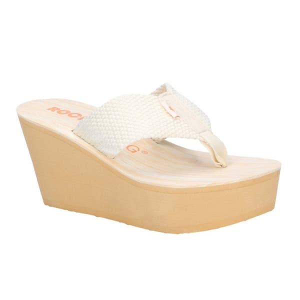 Rocket Dog Womens/Ladies Diver Webbing Slip On Wedge Sandals