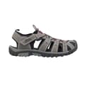 Miniatyrbillede 1 af 3: PDQ Ungdomsdrenge Sandaler med kryds- og kliklås og berøringsfastgørelse af syntetisk nubuck