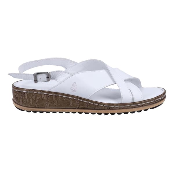 Hush Puppies Kvinnor/Damer Elena Läder Wedge Sandal